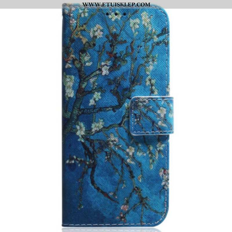 Etui Folio do Samsung Galaxy M13 Kwitnące Gałęzie